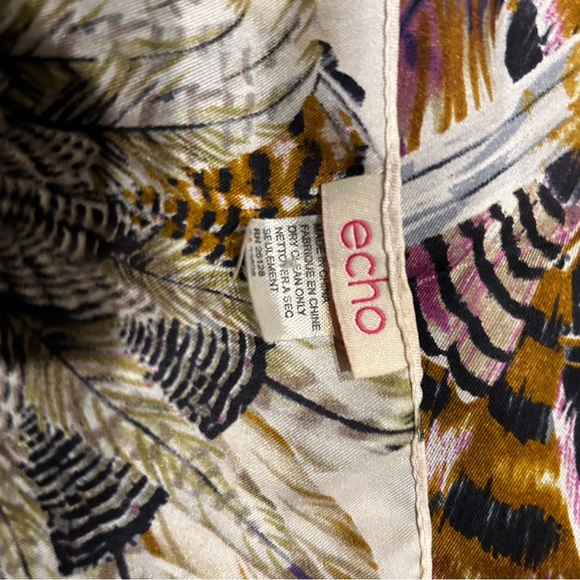 ECHO silk scarf - Picture 3 of 9